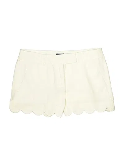 Pre-owned J. By J.crew Shorts In White