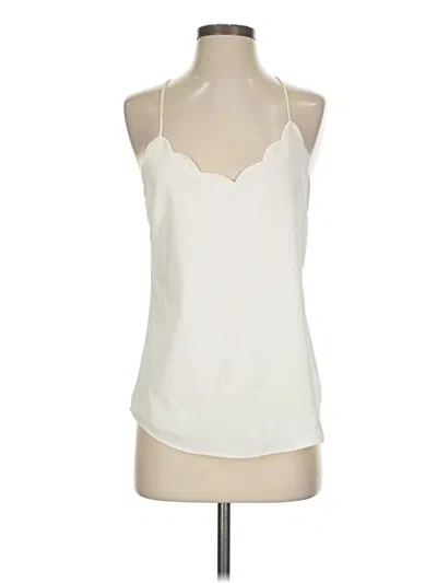 Pre-owned J. By J.crew Sleeveless Blouse In Ivory