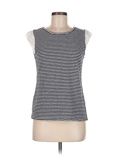 Pre-owned J. By J.crew Sleeveless T-shirt In Black