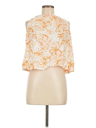 Pre-owned J By Joie 3/4 Sleeve Blouse In Orange
