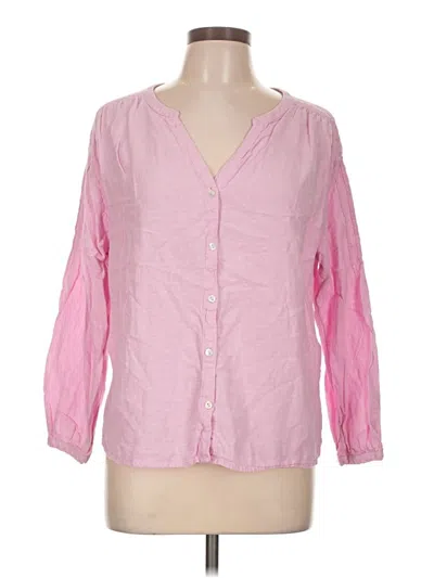 Pre-owned J By Joie 3/4 Sleeve Blouse In Pink