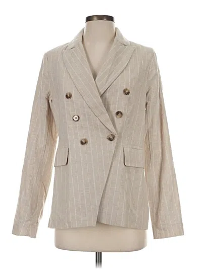 Pre-owned J By Joie Blazer Jacket In Tan
