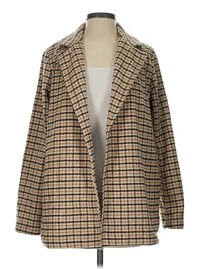 Pre-owned J By Joie Blazer Jacket In Tan