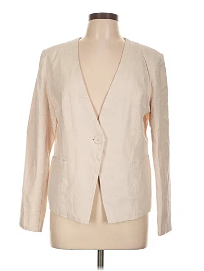 Pre-owned J By Joie Blazer Jacket In White