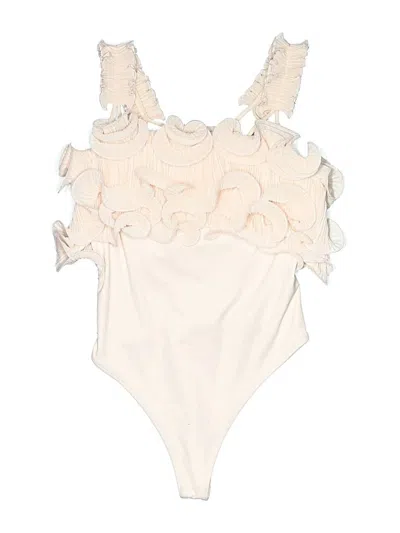 Pre-owned J By Joie Bodysuit In Ivory