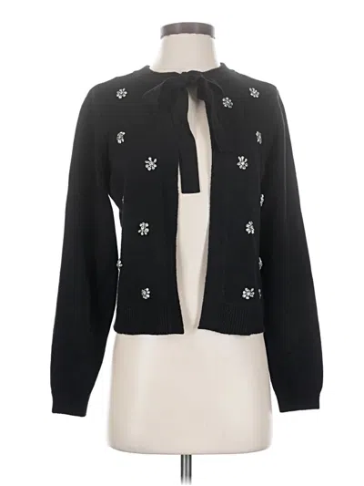 Pre-owned J By Joie Cardigan Sweater In Black
