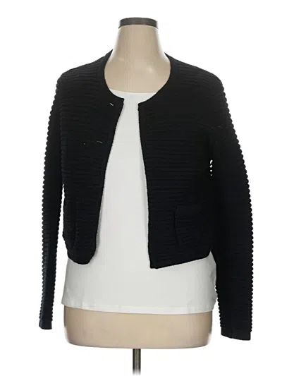 Pre-owned J By Joie Cardigan Sweater In Black