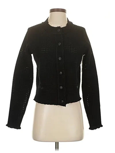 Pre-owned J By Joie Cardigan Sweater In Black