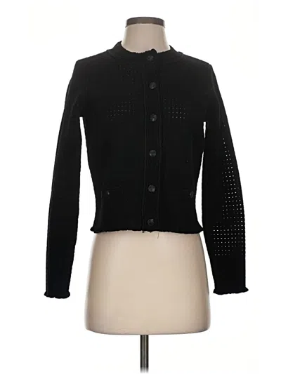 Pre-owned J By Joie Cardigan Sweater In Black