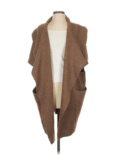 Pre-owned J By Joie Cardigan Sweater In Brown
