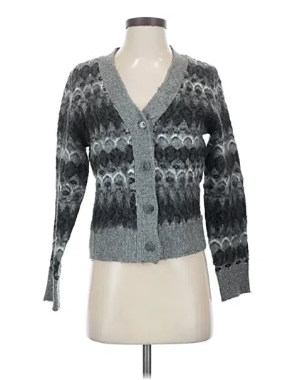 Pre-owned J By Joie Cardigan Sweater In Gray