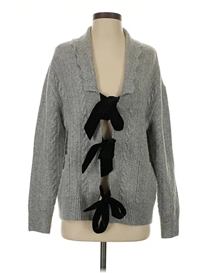 Pre-owned J By Joie Cardigan Sweater In Gray