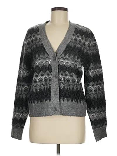 Pre-owned J By Joie Cardigan Sweater In Gray