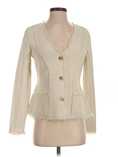 Pre-owned J By Joie Cardigan Sweater In Ivory