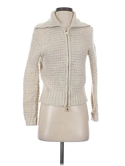 Pre-owned J By Joie Cardigan Sweater In Ivory