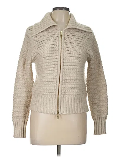 Pre-owned J By Joie Cardigan Sweater In Ivory