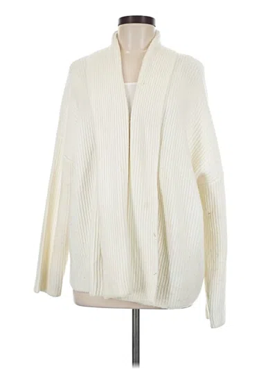 Pre-owned J By Joie Cardigan Sweater In Ivory