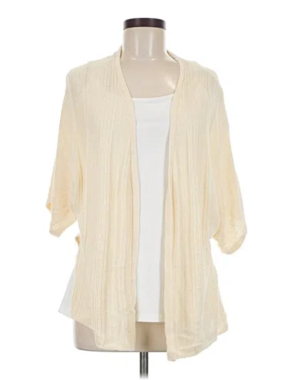 Pre-owned J By Joie Cardigan Sweater In Ivory