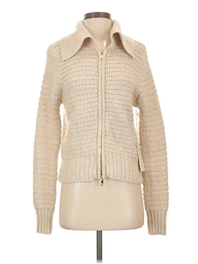 Pre-owned J By Joie Cardigan Sweater In Ivory