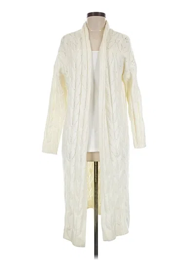 Pre-owned J By Joie Cardigan Sweater In Ivory