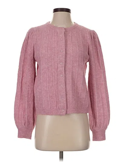 Pre-owned J By Joie Cardigan Sweater In Pink