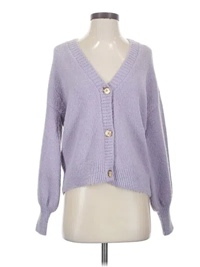 Pre-owned J By Joie Cardigan Sweater In Purple