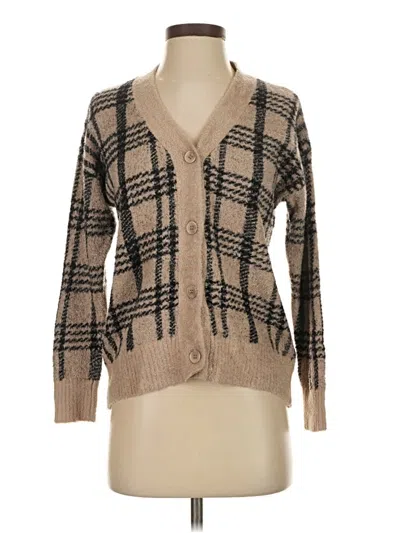 Pre-owned J By Joie Cardigan Sweater In Tan