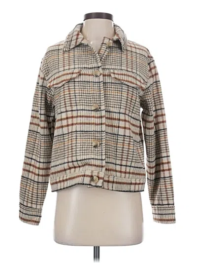 Pre-owned J By Joie Cardigan Sweater In Tan