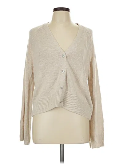 Pre-owned J By Joie Cardigan Sweater In Tan