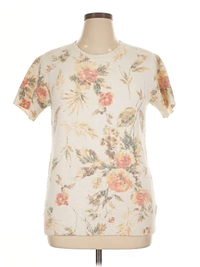 Pre-owned J By Joie Cardigan Sweater In White