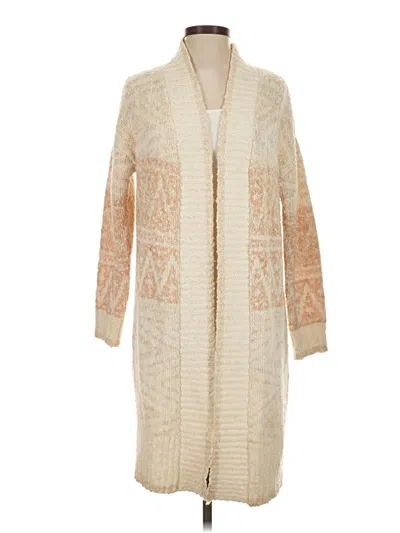 Pre-owned J By Joie Cardigan Sweater In White