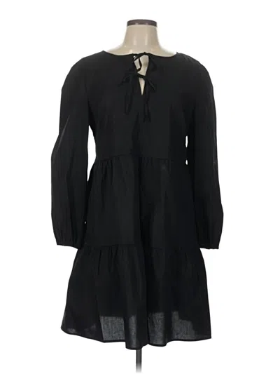 Pre-owned J By Joie Casual Dress In Black