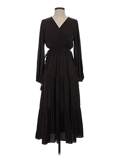 Pre-owned J By Joie Casual Dress In Black