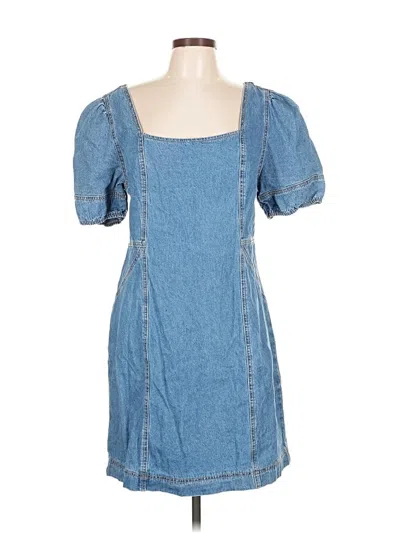 Pre-owned J By Joie Casual Dress In Blue