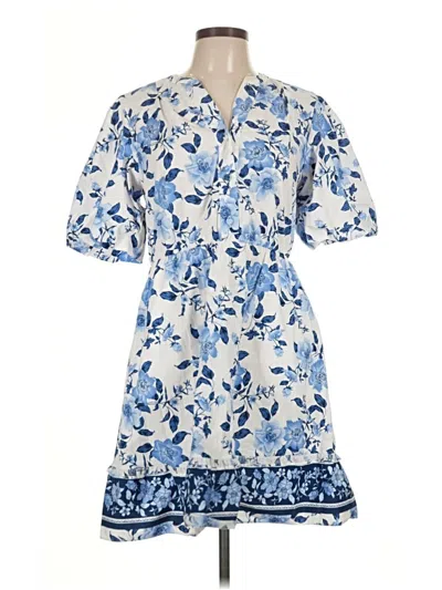 Pre-owned J By Joie Casual Dress In Blue