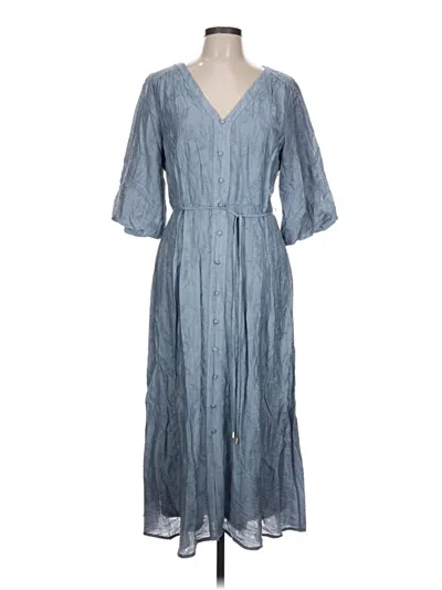 Pre-owned J By Joie Casual Dress In Blue