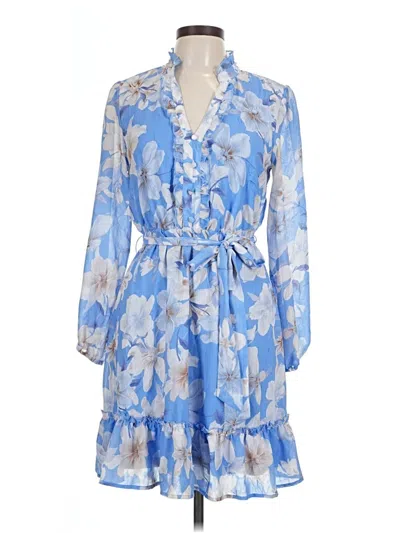 Pre-owned J By Joie Casual Dress In Blue