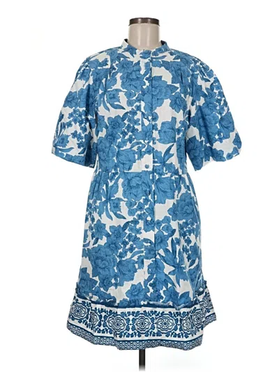 Pre-owned J By Joie Casual Dress In Blue