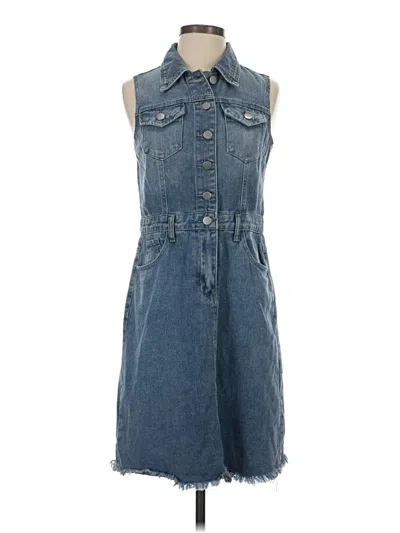 Pre-owned J By Joie Casual Dress In Blue