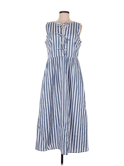 Pre-owned J By Joie Casual Dress In Blue