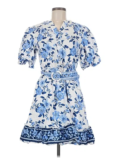 Pre-owned J By Joie Casual Dress In Blue