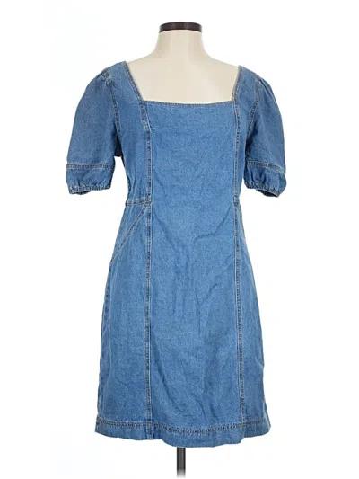 Pre-owned J By Joie Casual Dress In Blue