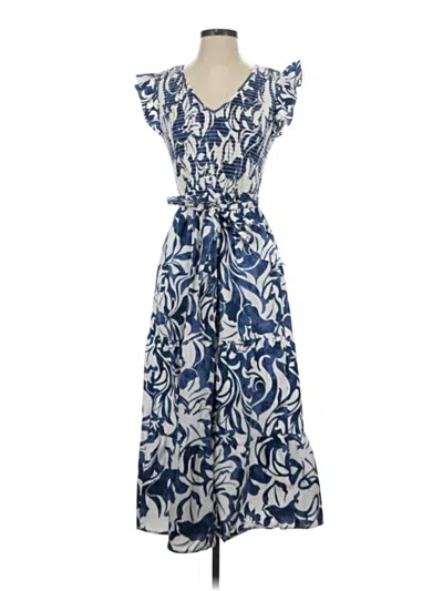 Pre-owned J By Joie Casual Dress In Blue