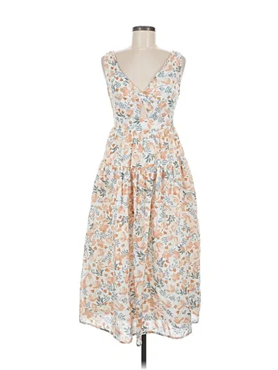 Pre-owned J By Joie Casual Dress In Brown