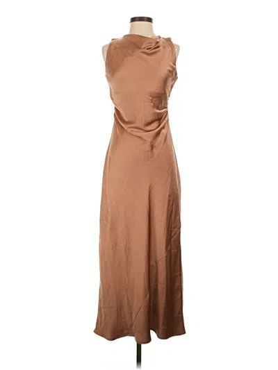 Pre-owned J By Joie Casual Dress In Brown