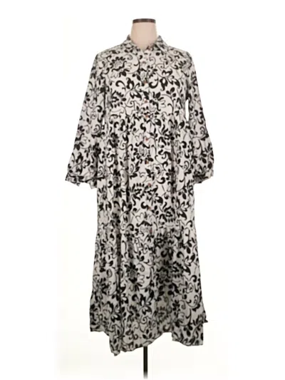 Pre-owned J By Joie Casual Dress In Gray