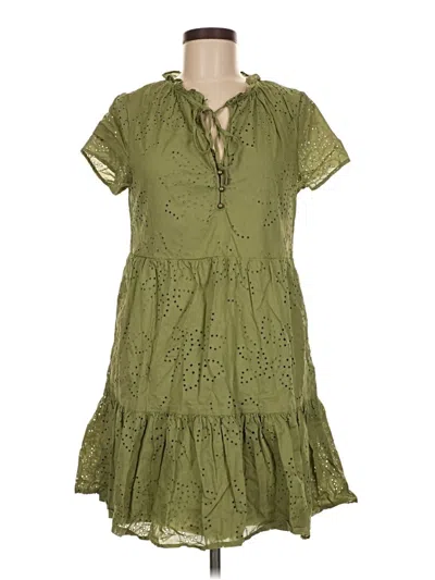 Pre-owned J By Joie Casual Dress In Green