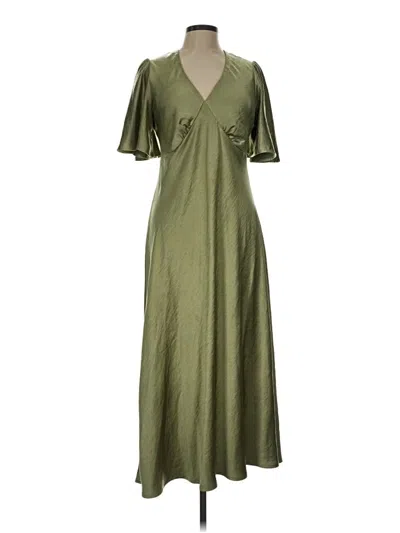 Pre-owned J By Joie Casual Dress In Green