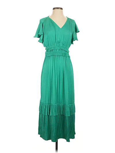 Pre-owned J By Joie Casual Dress In Green