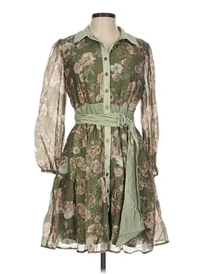 Pre-owned J By Joie Casual Dress In Green
